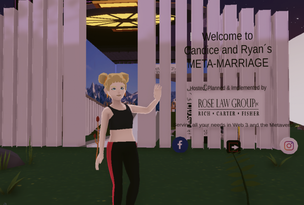 Meta-matrimonio: Decentraland ospita il primo matrimonio nel metaverso