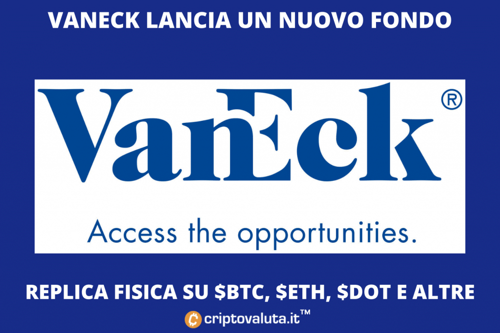 VanEck lancia il suo primo fondo-crypto multi-token